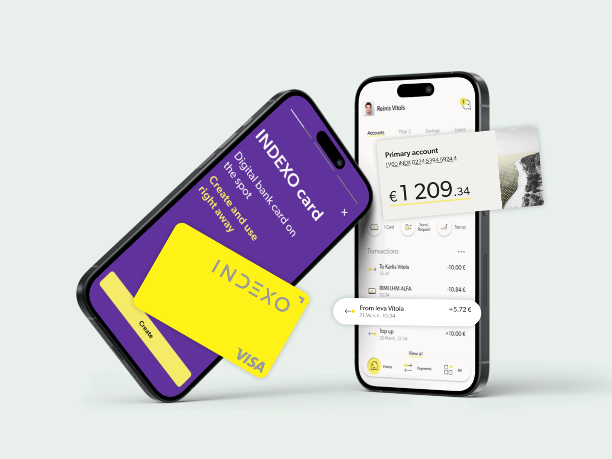 Indexo Banka Indexo Mobilās aplikācijas izstrāde