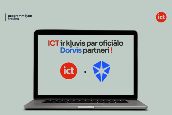 ICT kļūst par oficiālo Dorvis partneri drošai autentifikācijas integrācijai