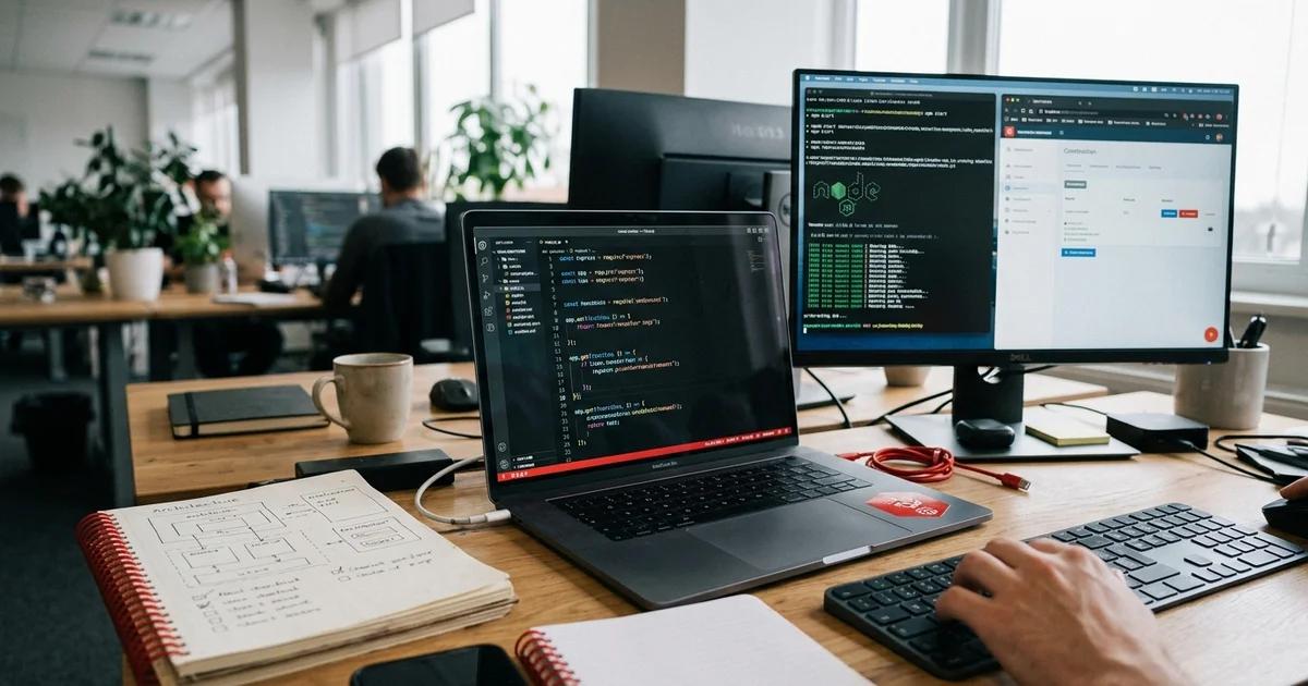 Node.js izstrādes pakalpojumi: Pilnīgs ceļvedis jūsu biznesa modernizācijai