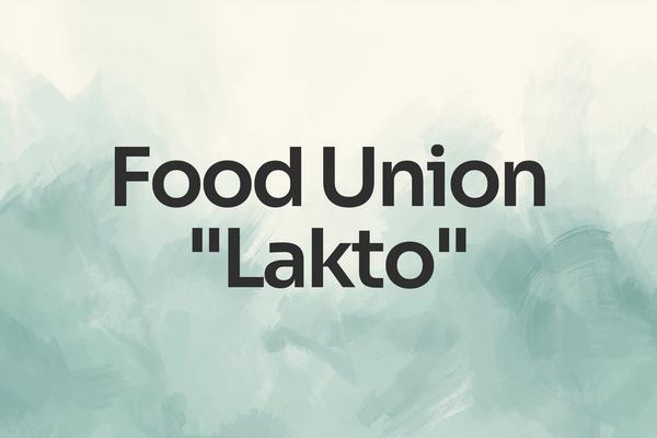 Food Union "Lakto" - Website Development