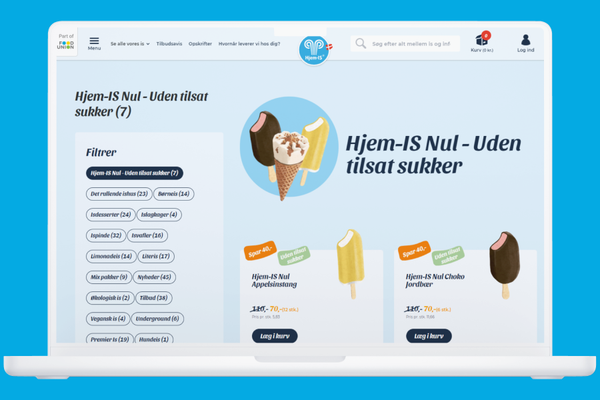 Hjem-is - Webshop in Denmark