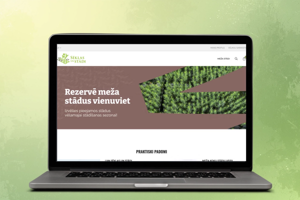 Latvijas Valsts Meži - E-commerce Development