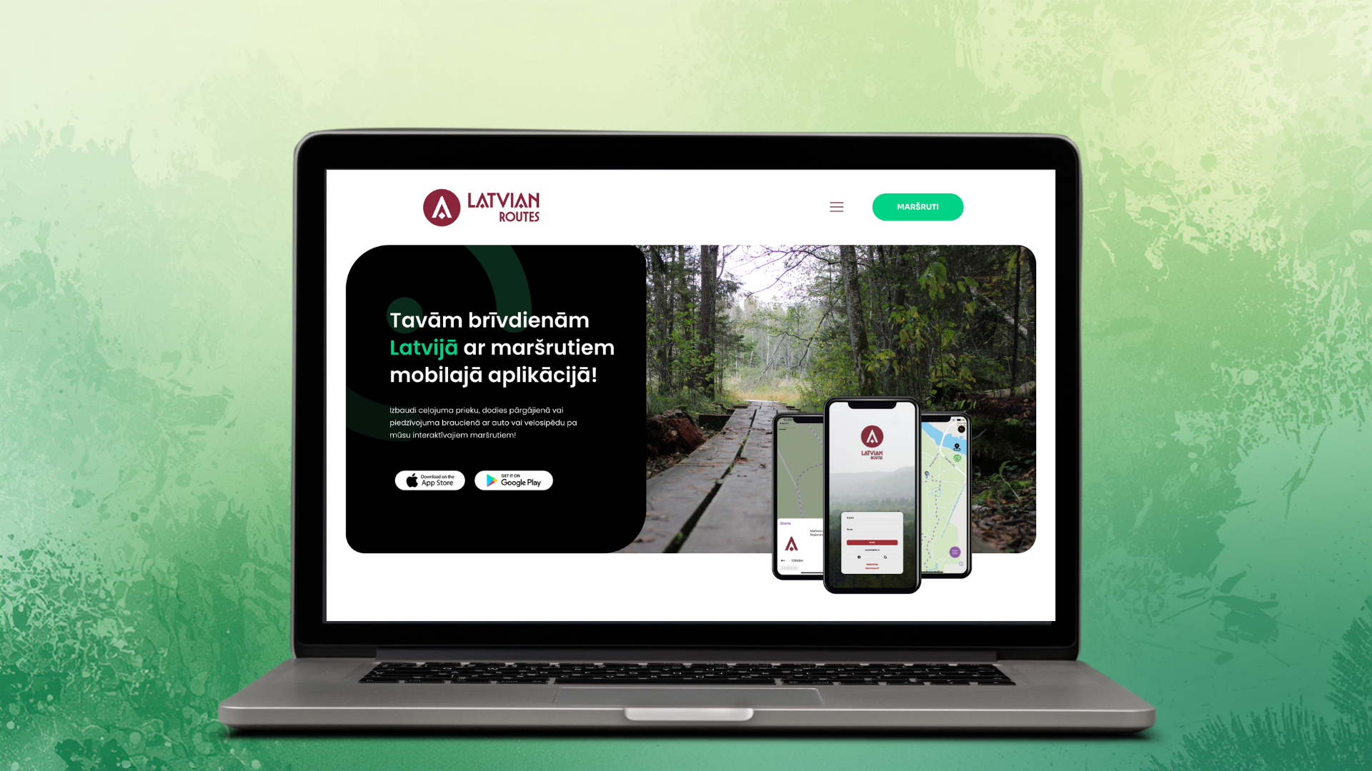 Latvian Routes - System Development