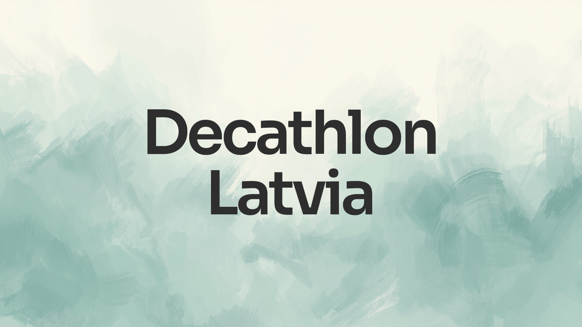 Decathlon Latvia - E-commerce Development