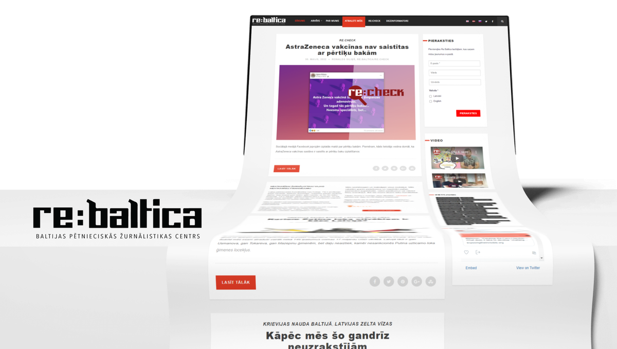 Re:Baltica - Re:Baltica ziedojumu sistēma