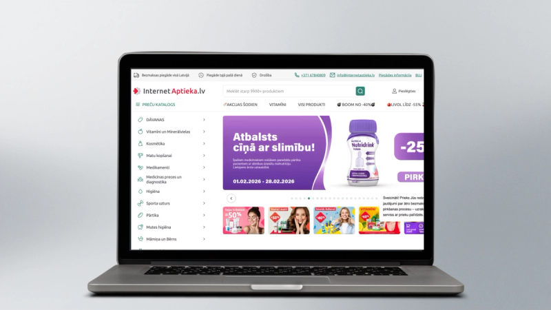 InternetAptieka - Lietotāju pieredzes uzlabošana