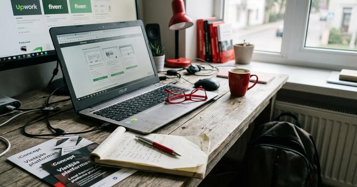 Labākās freelance darba platforma Latvijā - Kur sākt meklēt
