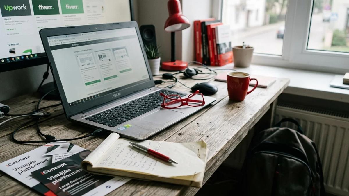 Labākās freelance darba platforma Latvijā - Kur sākt meklēt