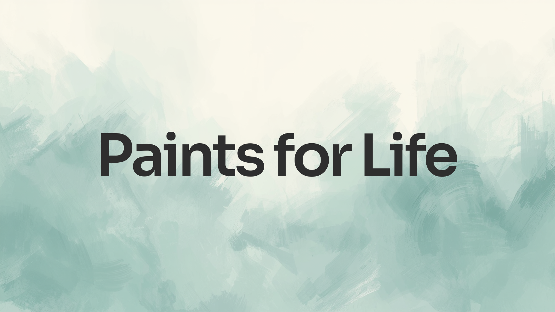 Paints for Life - Startup Solutions