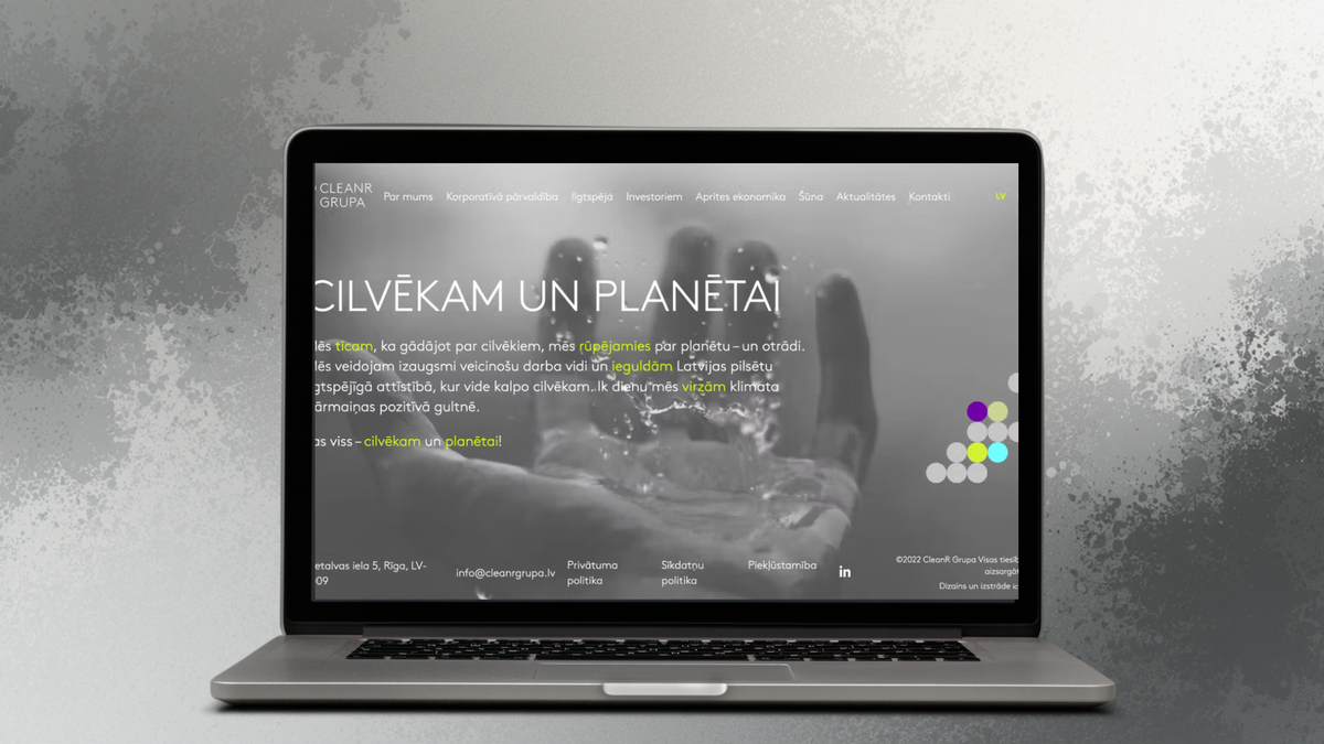 Clean R Grupa - Website Development