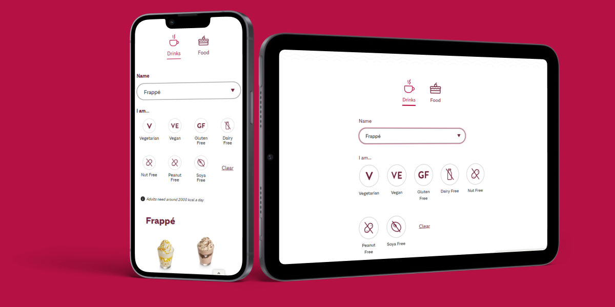 Costa Cafe - Website Development