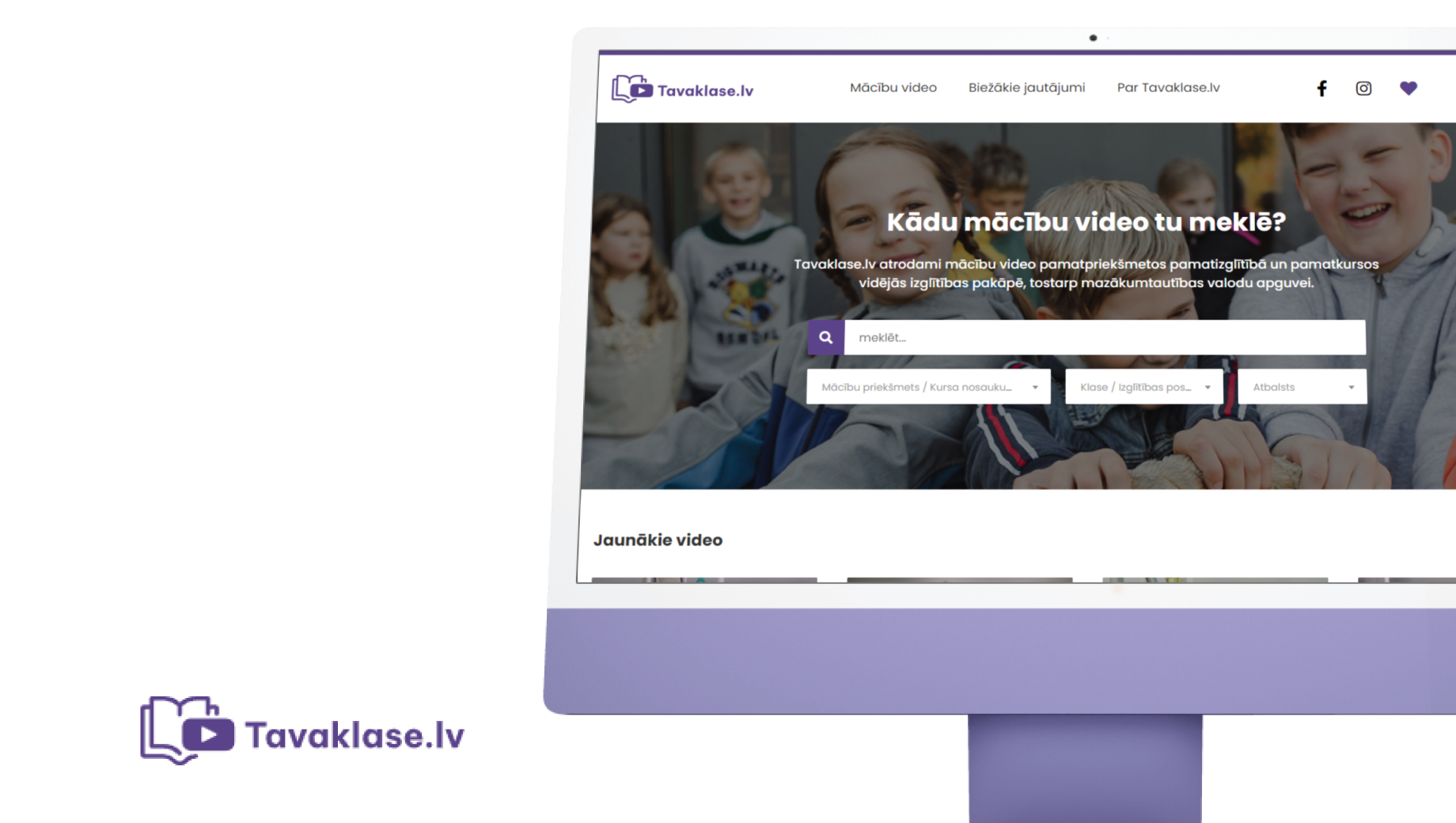 Tavaklase - Website development