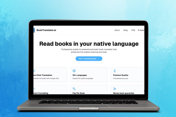 Book Translator AI - Website Development