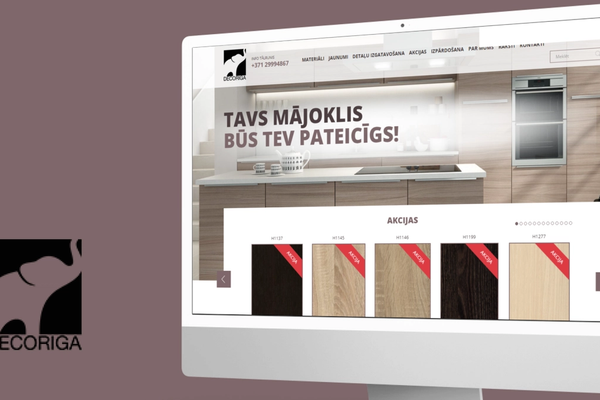 Deco Rīga - Deco Rīga website development