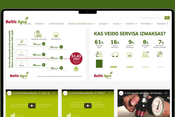 Baltic Agro Machinery - CRM system development