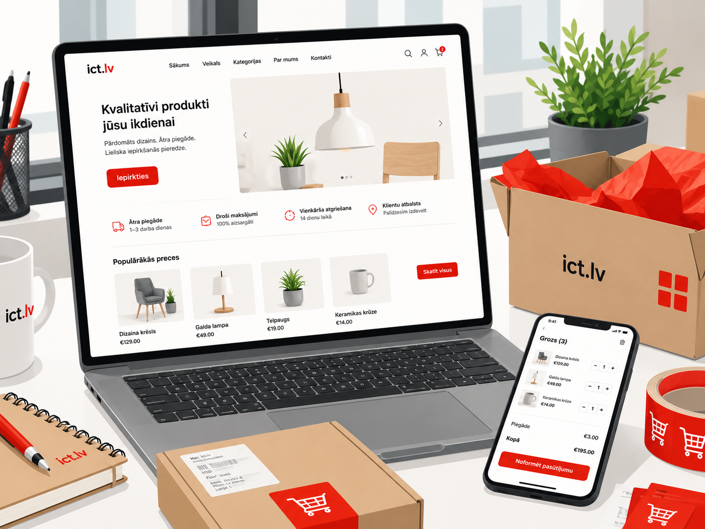 Ecommerce Development Company in Latvia