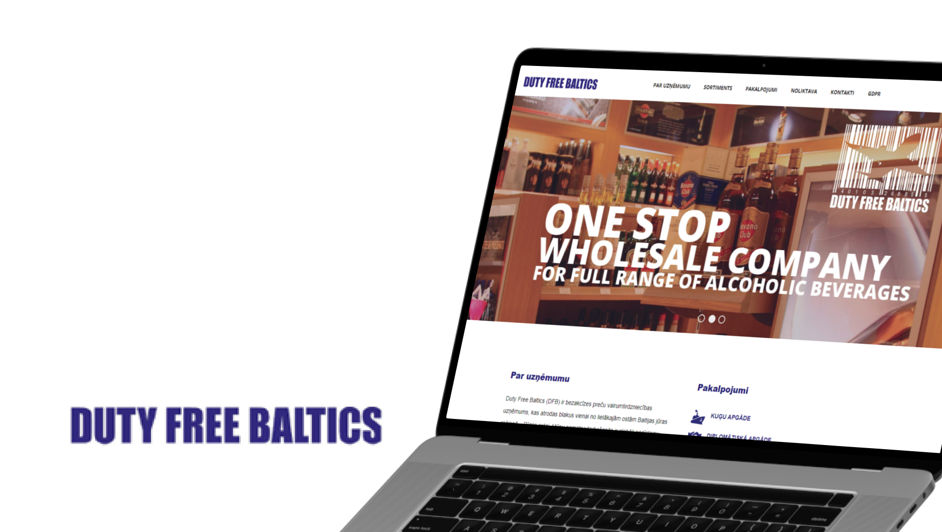 Duty Free Baltics - Duty Free Baltics website