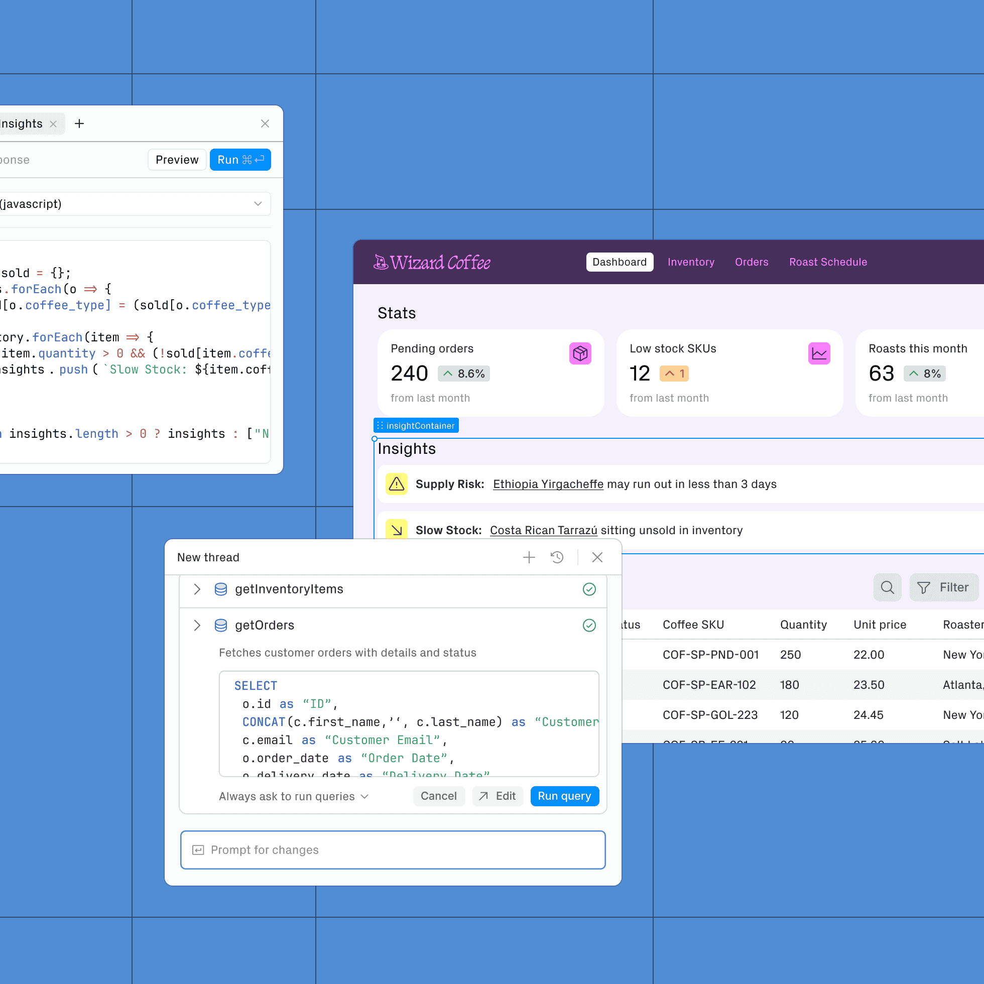 App screenshot preview