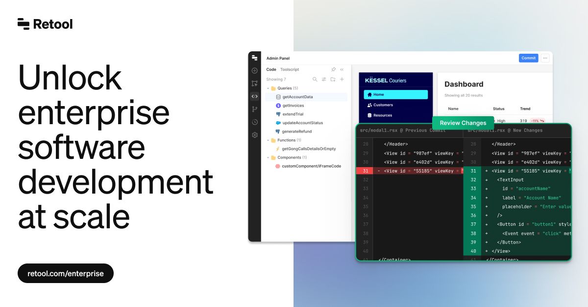 Enterprise Application Development - Retool for Enterprise