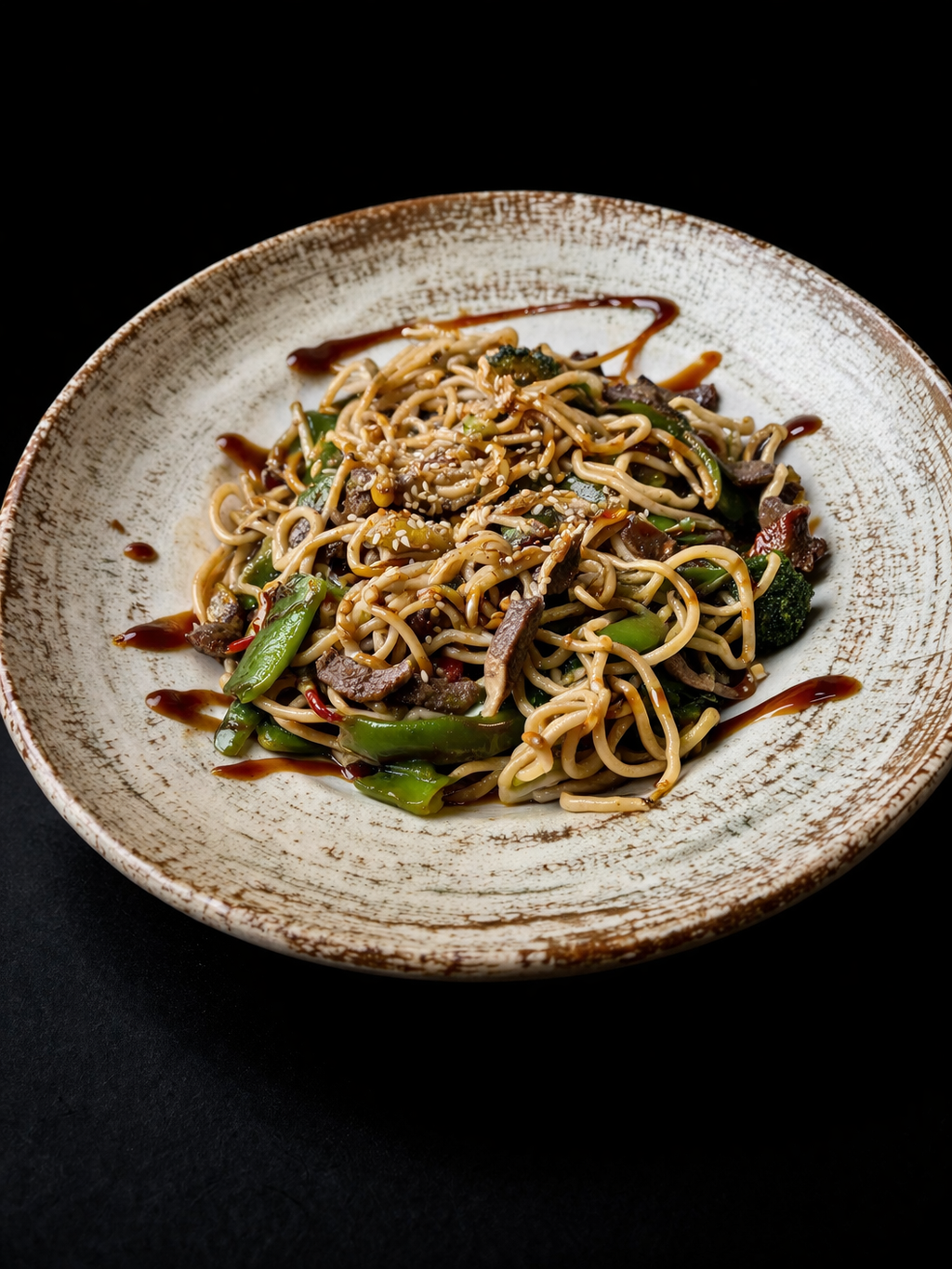 С ГОВЯДИНОЙ И ОВОЩАМИ