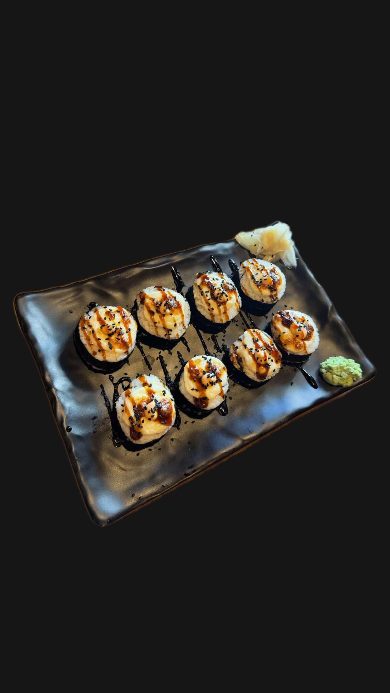 Запеченный с креветкой и ананасом