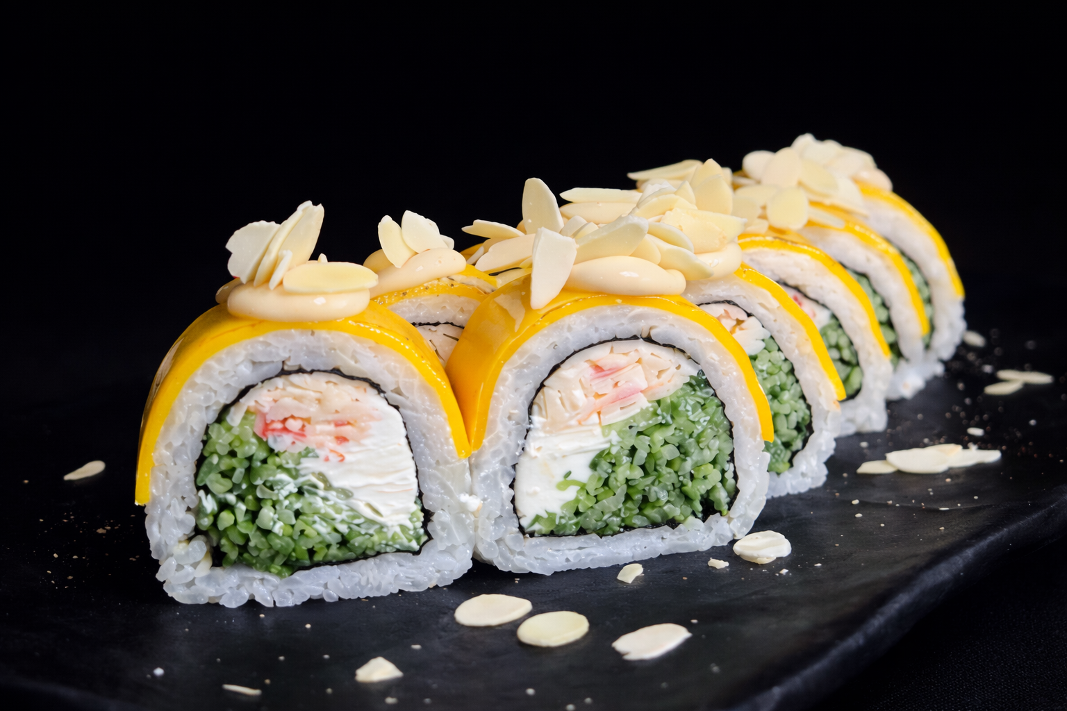 Чиз ролл с крабом 