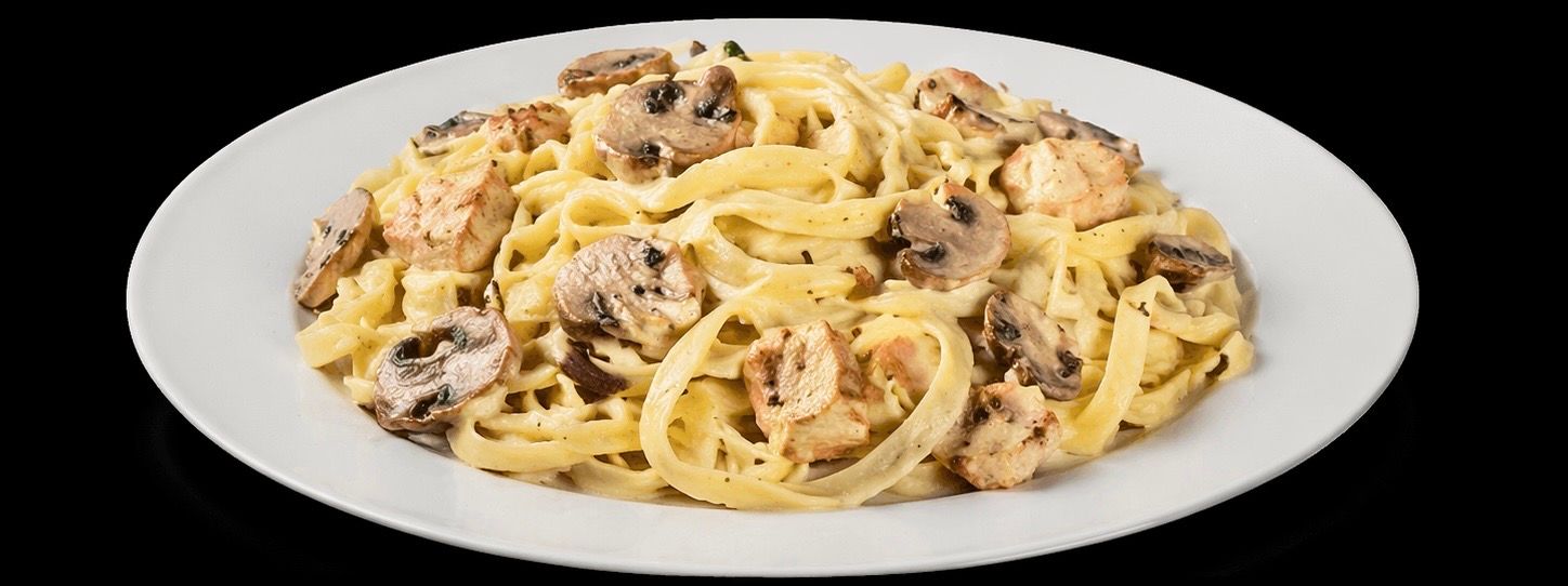 ФЕТУЧИНИ С КУРИЦЕЙ И ГРИБАМИ