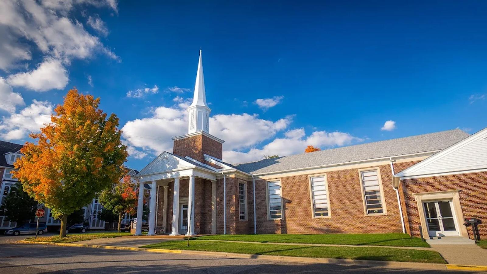 A church building