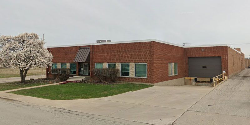 Manufacturing building in Elk Grove Village, Illinois, Janitorial Services provided by Imperial Service Systems.