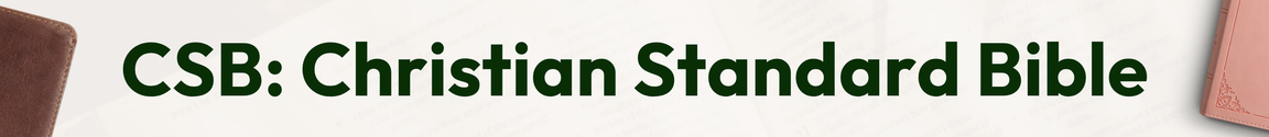 CSB: Christian Standard Bible