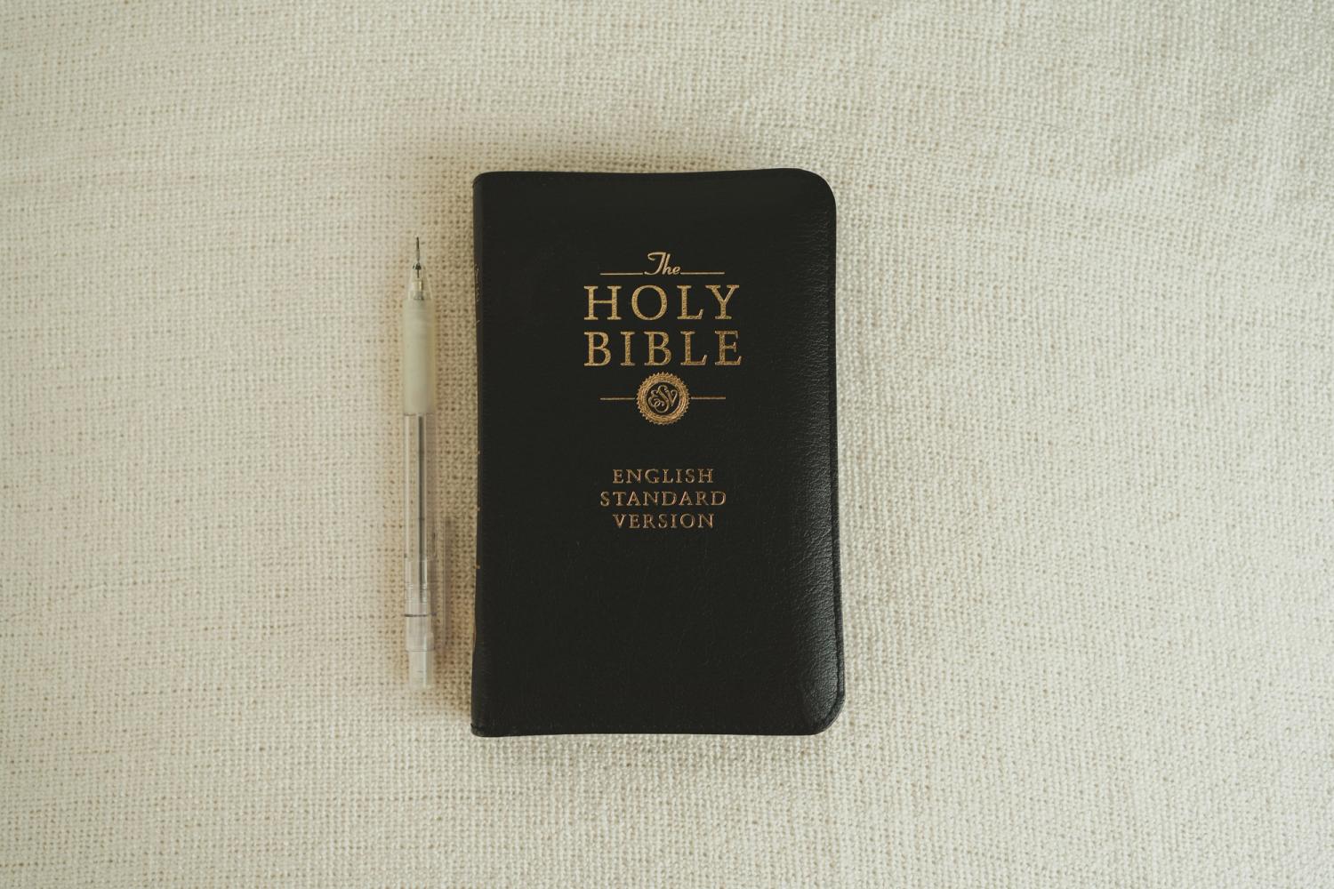 A Bible and a Pen