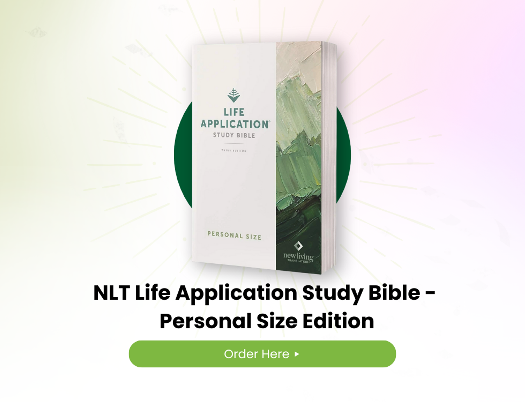The Best Study Bible of 2025 - the NLT Life Application Study Bible Personal Size Edition