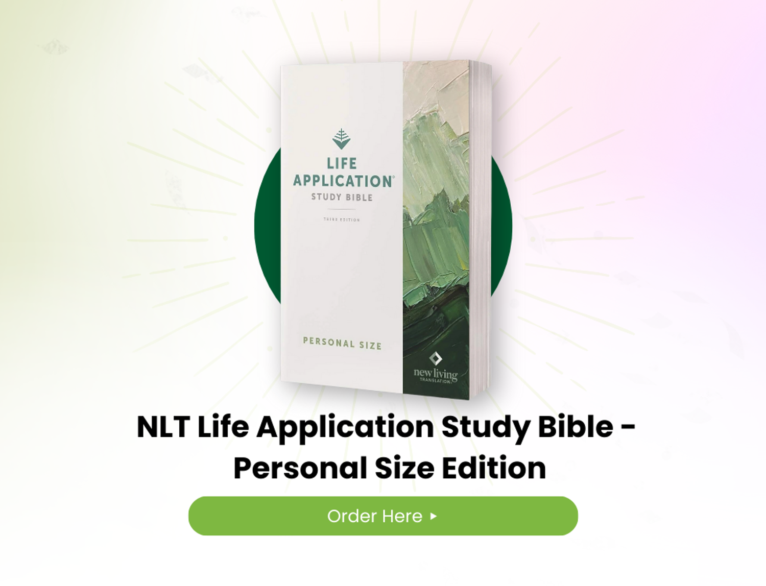 The Best Study Bible of 2025 - the NLT Life Application Study Bible Personal Size Edition