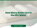 How Many Books Are in the NIV Bible?