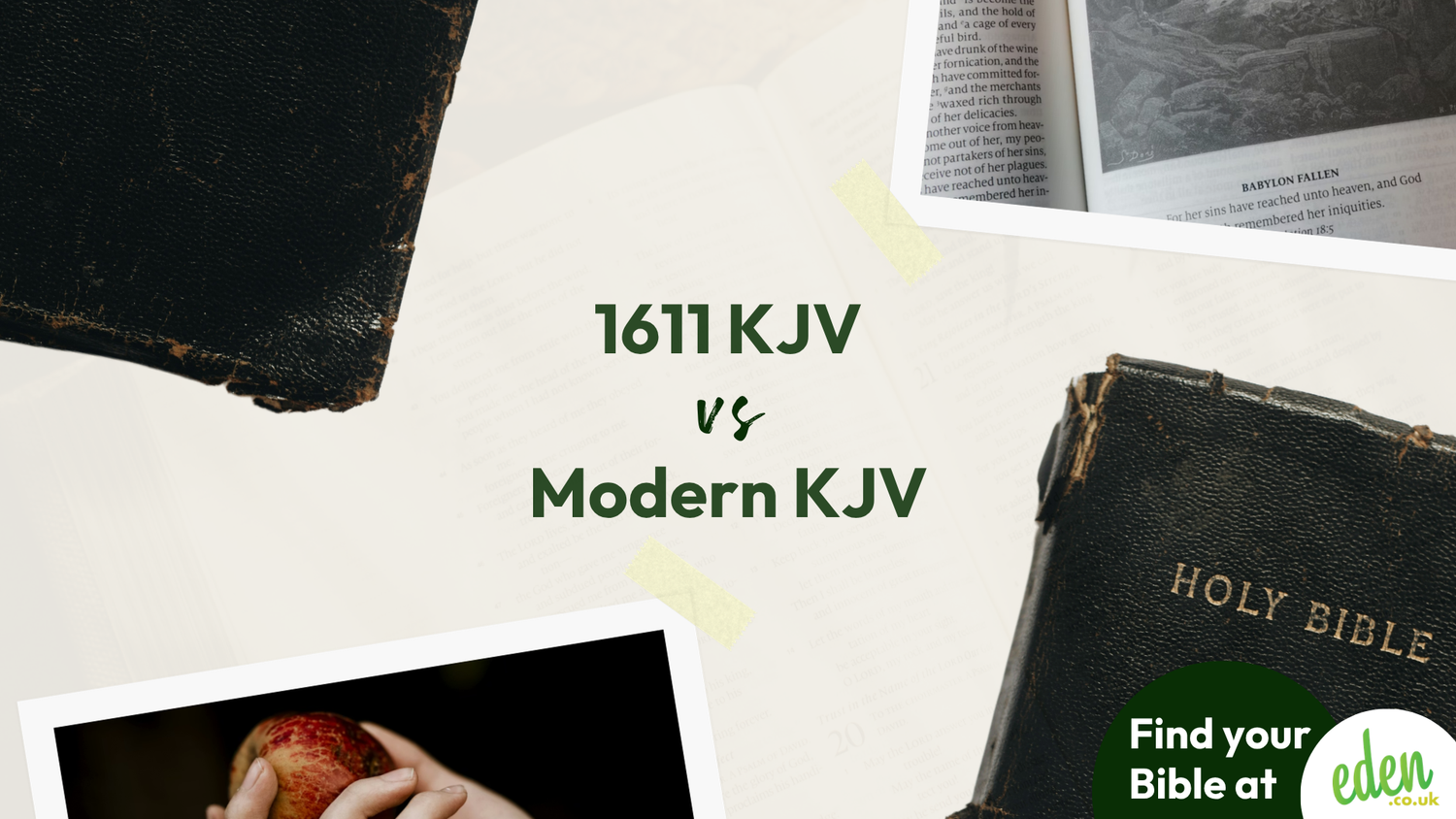 1611 KJV vs. Modern KJV: What's the Real Difference?