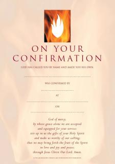 Confirmation Certificates