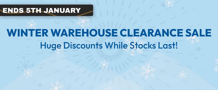 Winter Warehouse Clearance Sale