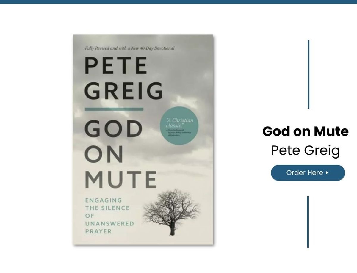 Order God on Mute by Pete Greig