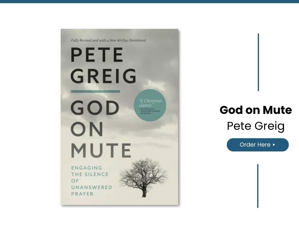 Order God on Mute by Pete Greig