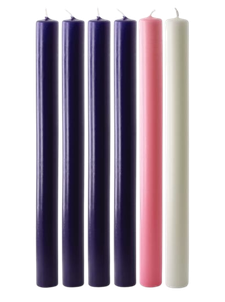 Church Advent Candles