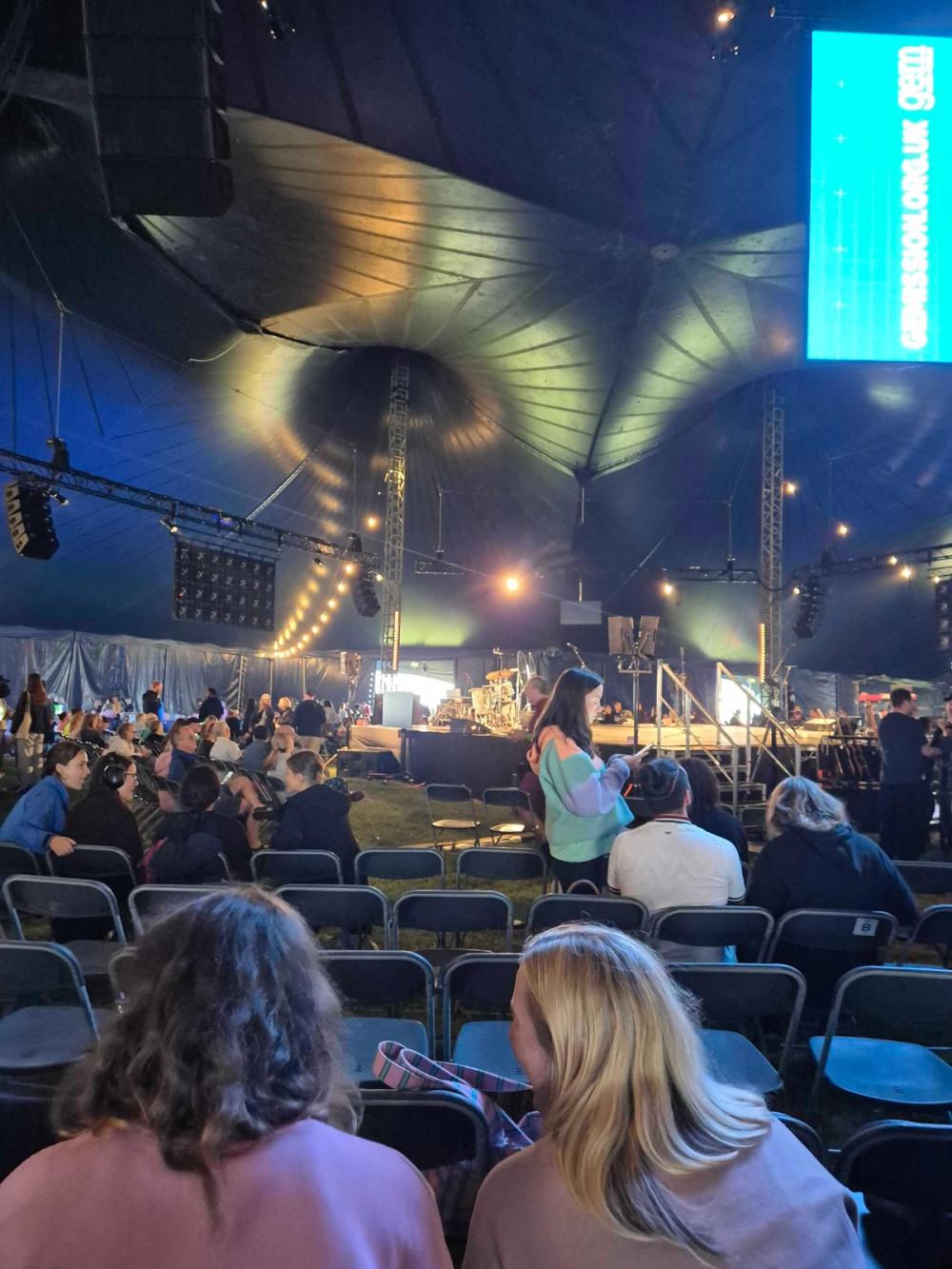 Inside the Big Top at Wildfires 2025