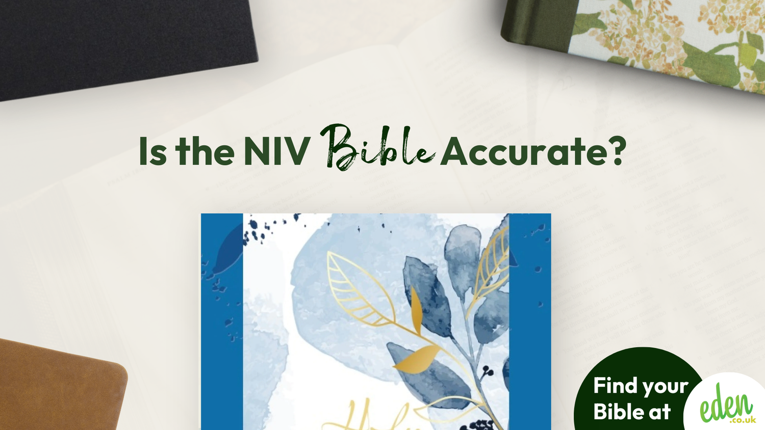 Is the NIV Bible Accurate?