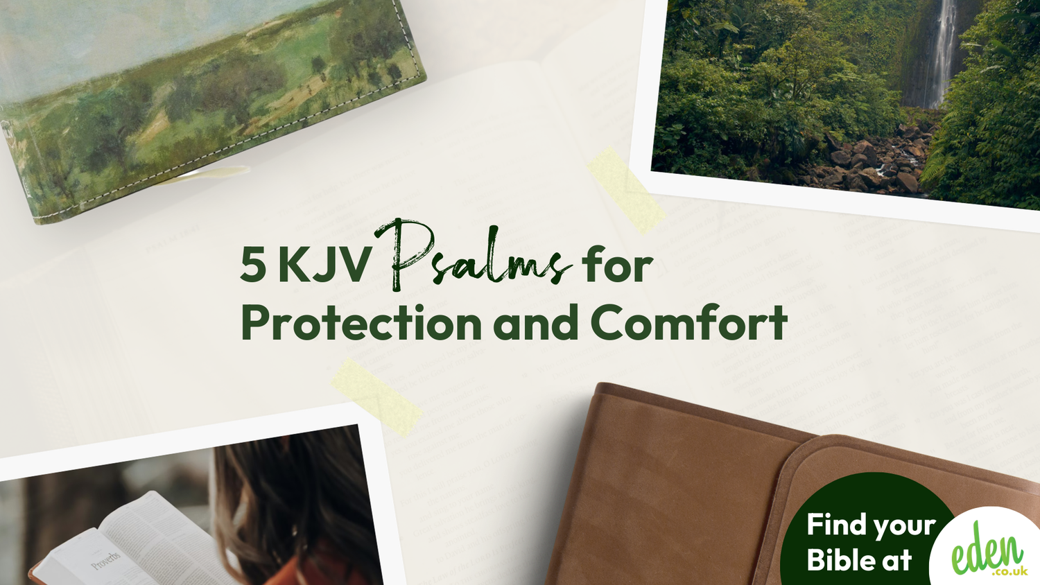 5 KJV Psalms for Protection and Comfort (Psalms 91, 121, and 27)