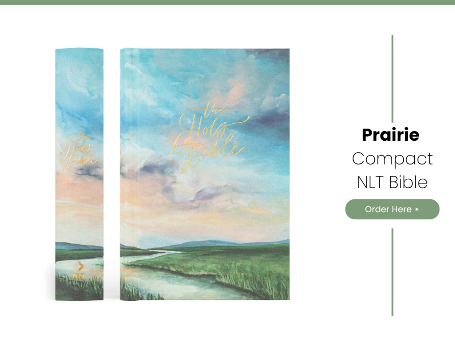 NLT Compact Bible: Prairie Theme from the Hosanna Revival Winter Collection 2025