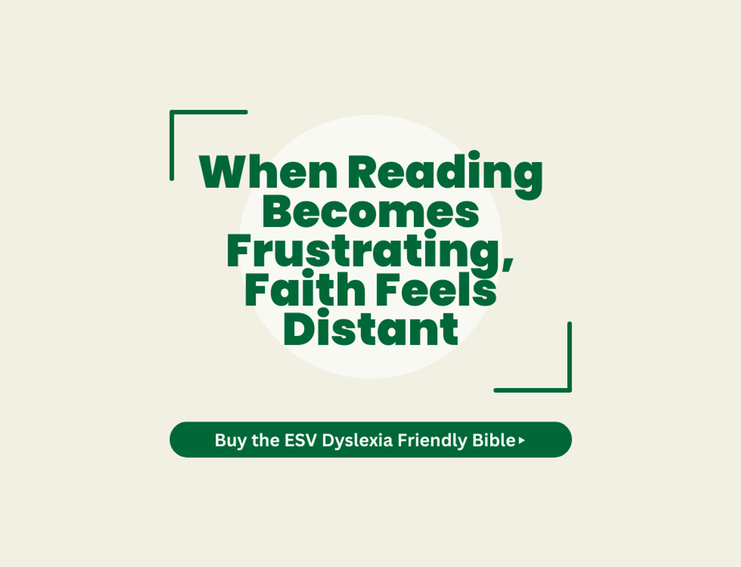 Buy the ESV Dyslexia Friendly Bible