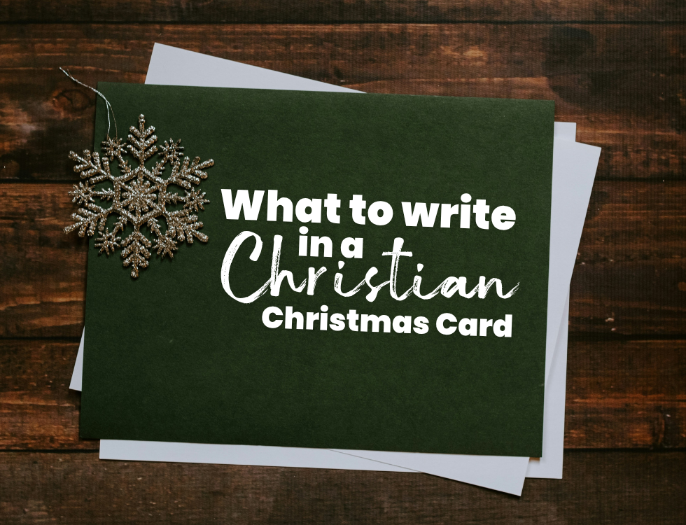 What to Write in a Christian Christmas Card