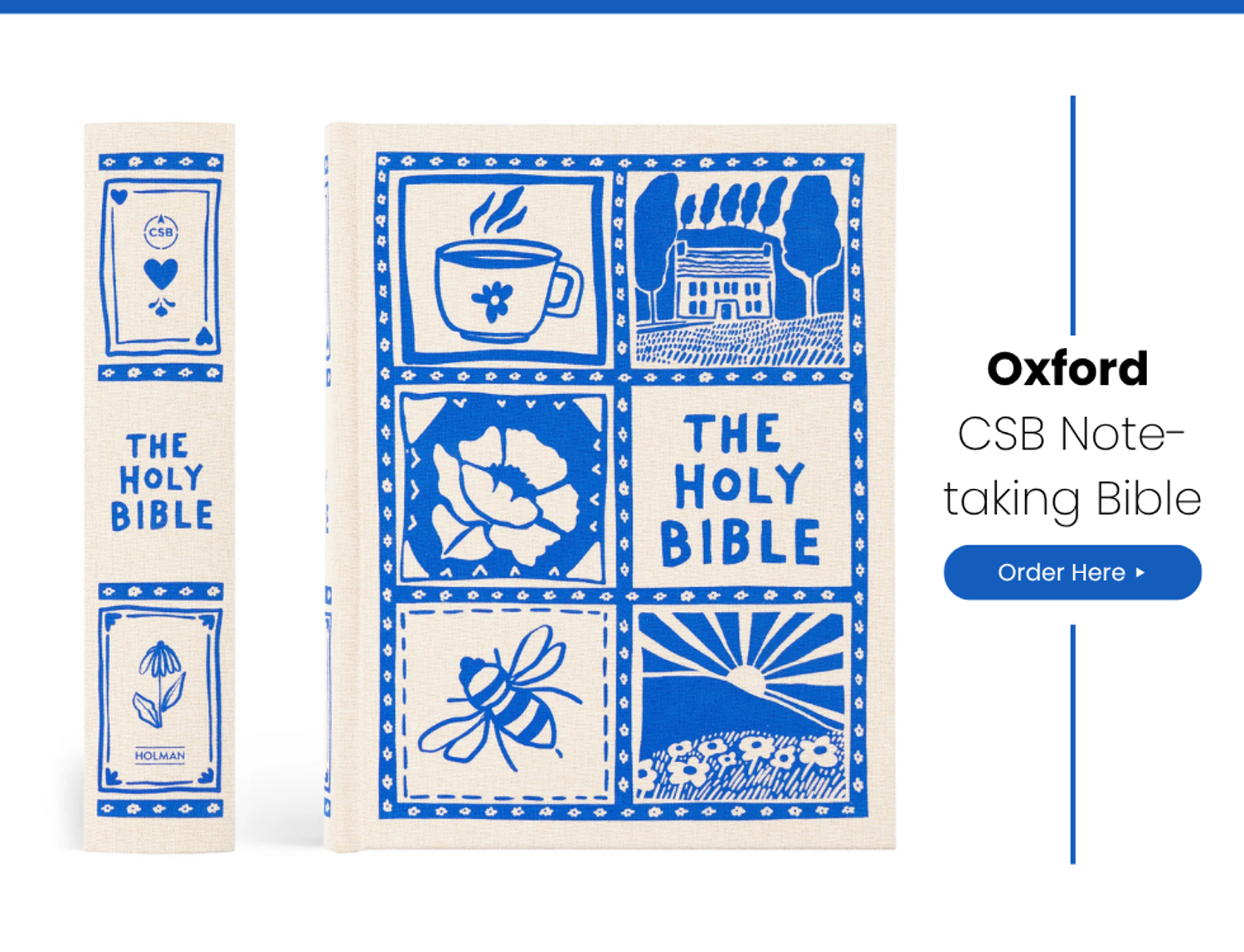 CSB Notetaking Bible: Oxford Theme from the Hosanna Revival Winter Collection 2025