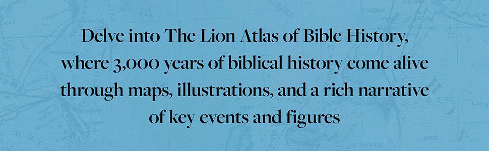 The Lion Atlas of Bible History, second edition by Paul Lawrence