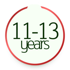 11-13 Years