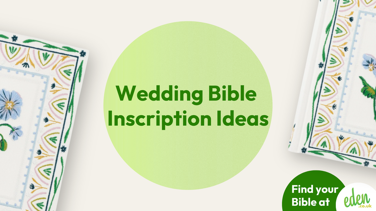 Wedding Bible Inscription Ideas